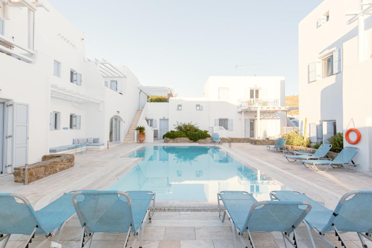 Ivi Mykonean Suites Mimoza Ornos Beach Екстер'єр фото
