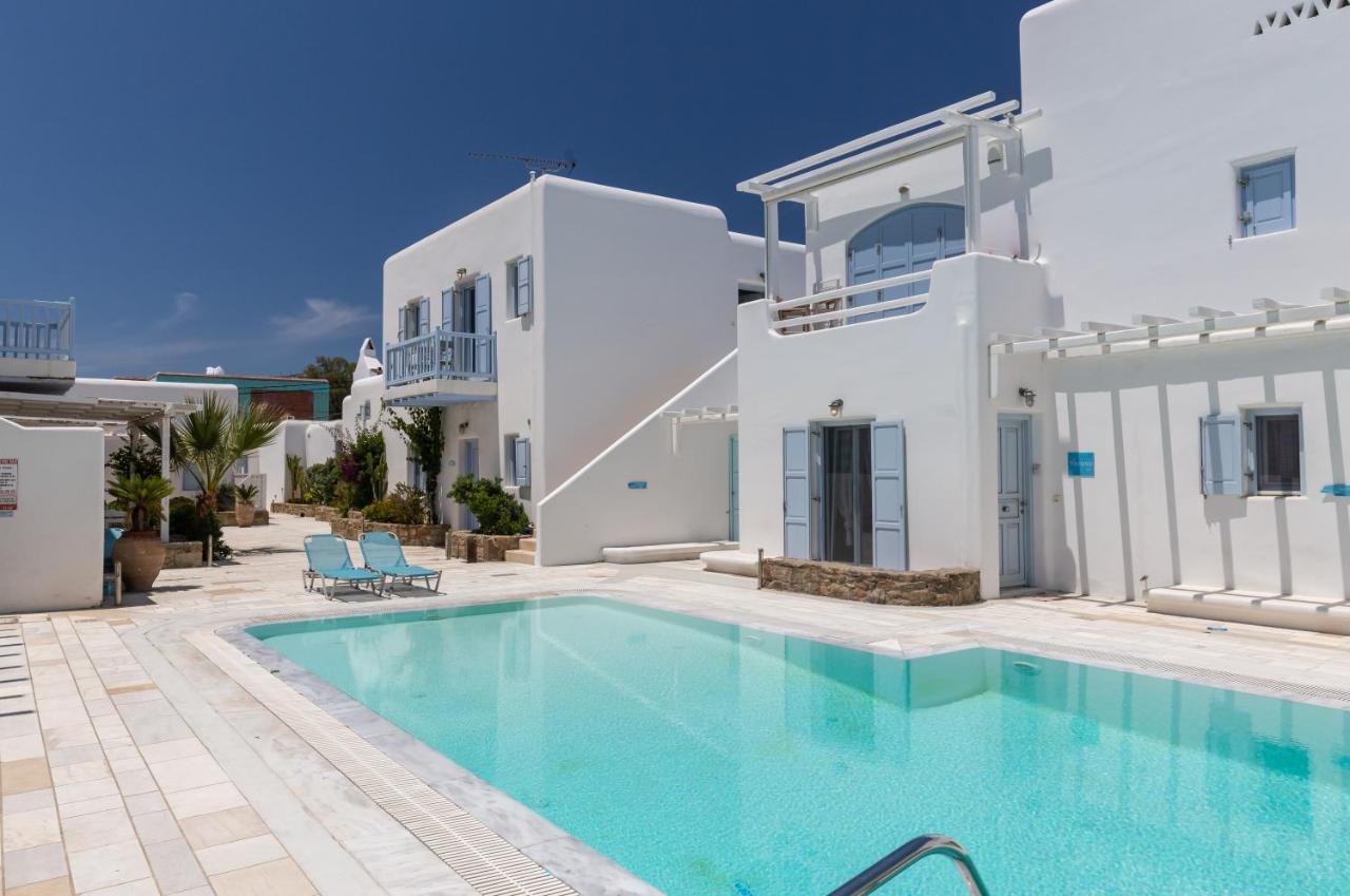 Ivi Mykonean Suites Mimoza Ornos Beach Екстер'єр фото