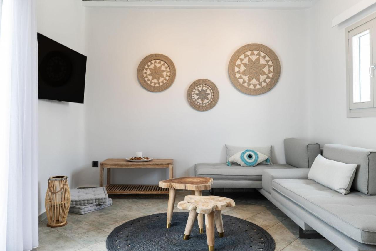 Ivi Mykonean Suites Mimoza Ornos Beach Екстер'єр фото