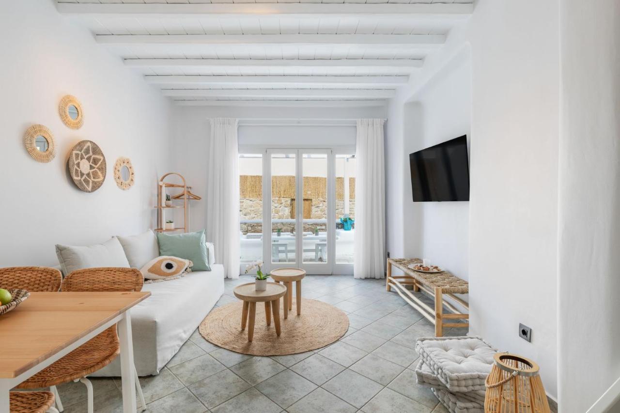 Ivi Mykonean Suites Mimoza Ornos Beach Екстер'єр фото