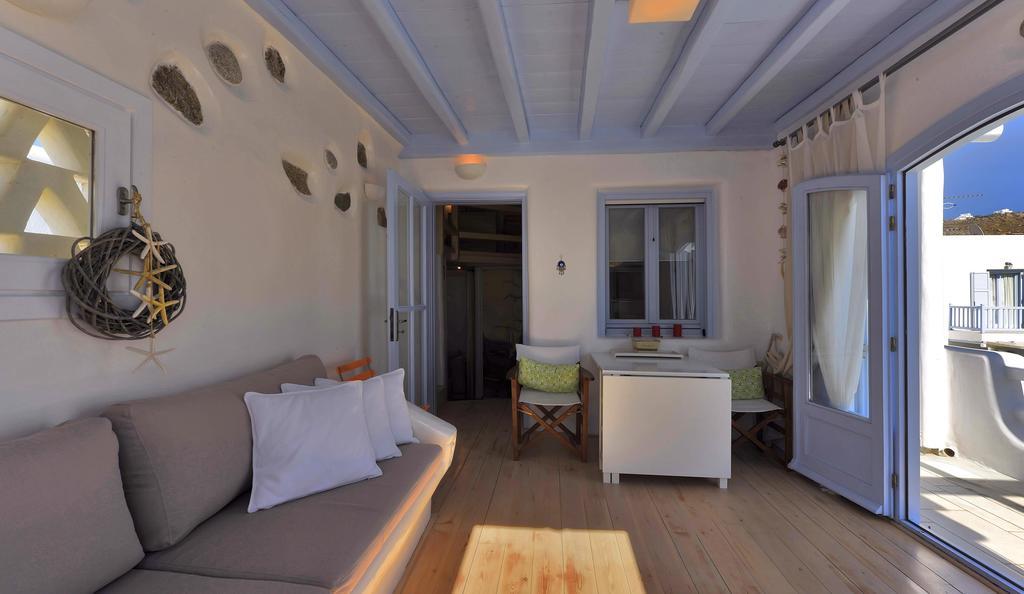 Ivi Mykonean Suites Mimoza Ornos Beach Екстер'єр фото